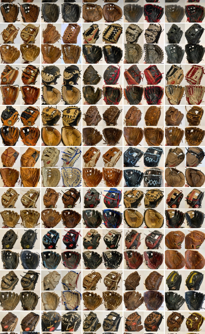 Baseball/Softball glove full relacing service